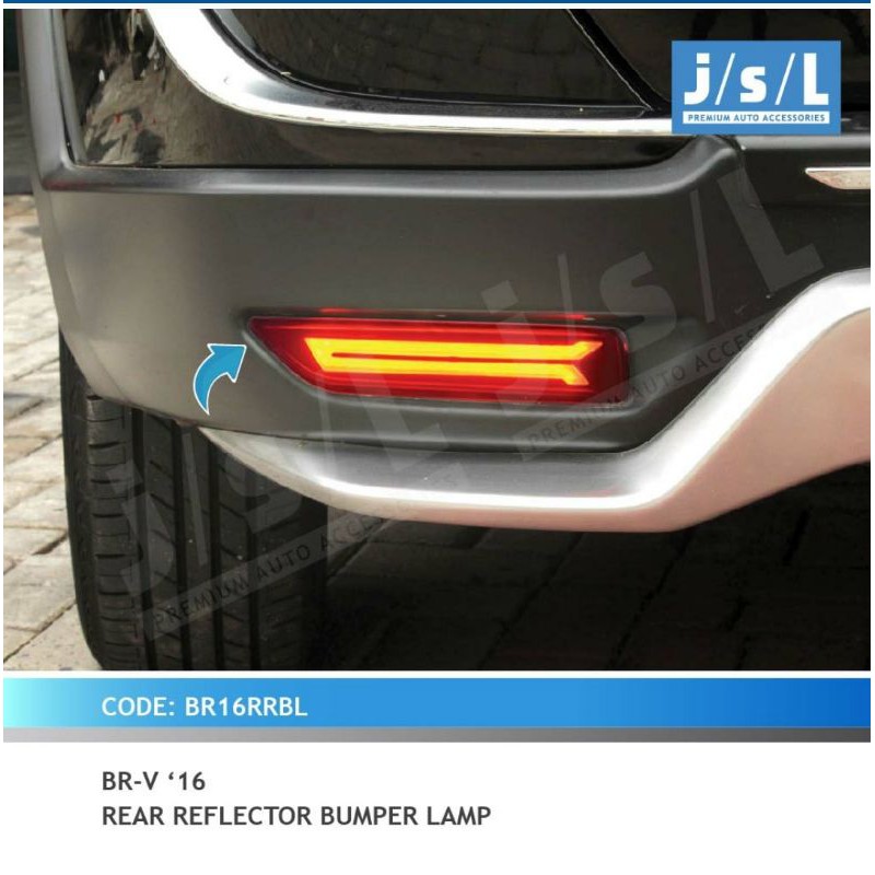 lampu led reflektor belakang original BRV jsl