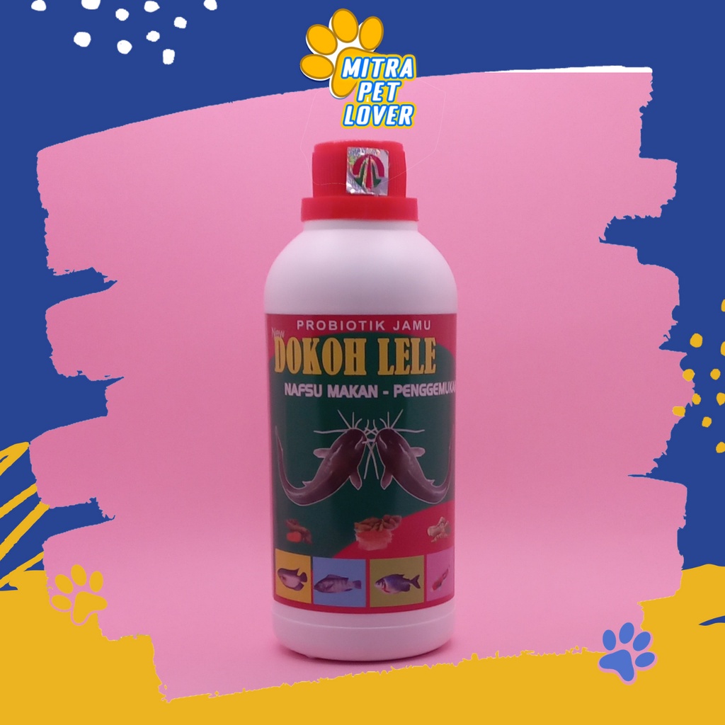 PENGGEMUK &amp; PENAMBAH NAFSU MAKAN LELE - DOKOH LELE PROBIOTIK 500 ML - GEMUK LINCAH AKTIF TINGKATKAN METABOLISME IMUN DAYA TAHAN TUBUH IKAN - MURAH GARANSI KUALITAS ASLI ORIGINAL - PET ANIMAL TAMASINDO OBAT &amp; VITAMIN TERNAK HEWAN PELIHARAAN MITRAPETLOVER