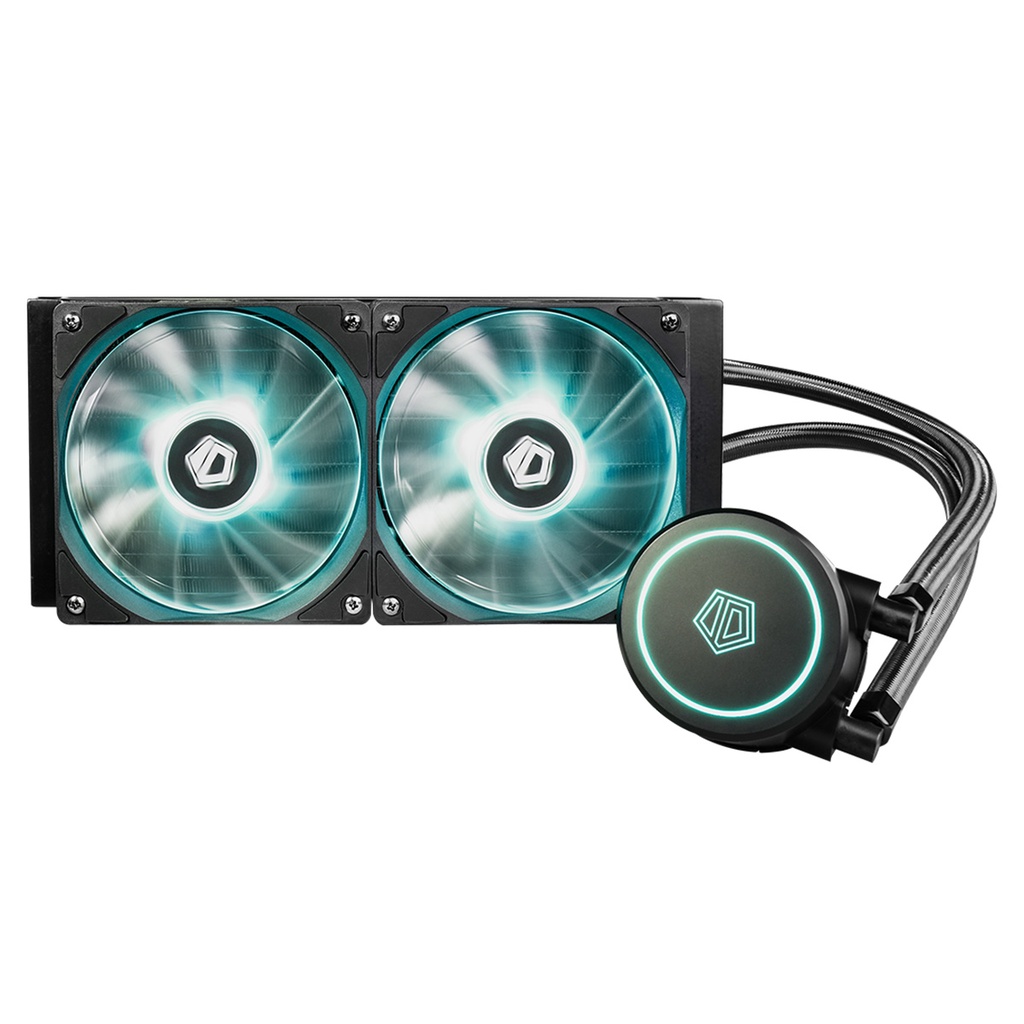 ID-COOLING AURAFLOW X 240 | RGB Sync AIO CPU Cooler Liquid Cooling