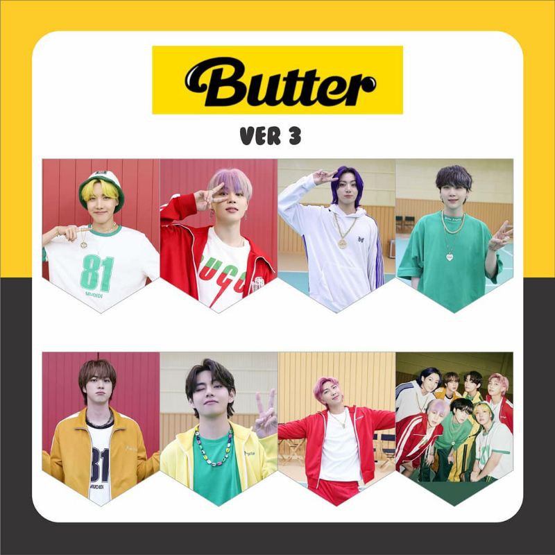 BTS BUTTER PAKET HEMAT FANKIT BIRTHDAY GIFT