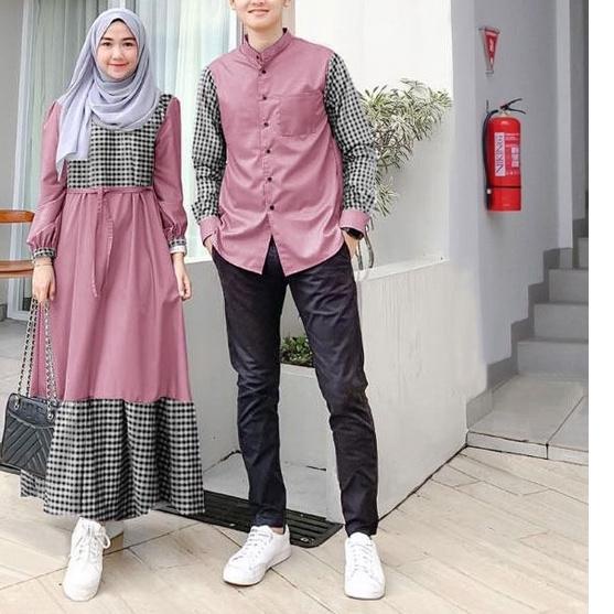 COUPLE GAMIS KATUN KOTAK + KOKO PAKISTAN COUPLE Cp DAMARA BAJU PASANGAN MUSLIM COUPLE TERBARU HIGH Q