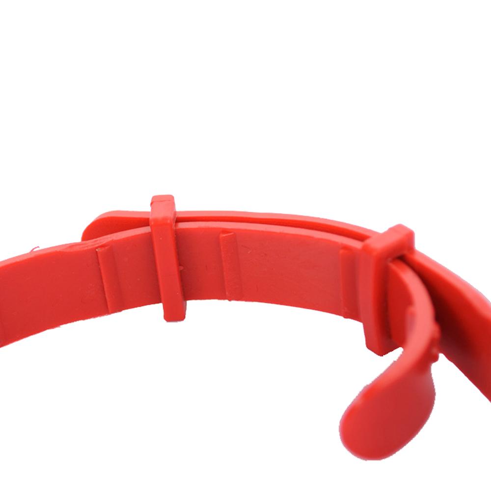 Lily Pet Collar Red Adjustable Obat Kucing Kitten