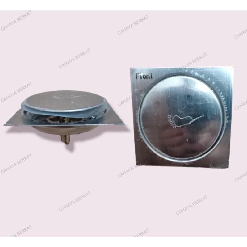 floor drain / Saringan got injak stainless / black hitam anti karat tebal promo