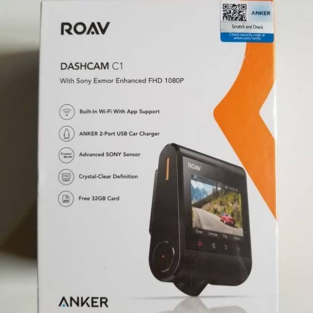 Camera Mobil ANKER Roav DASHCAM C1 Free 32GB GARANSI RESMI ANKER INDONESIA