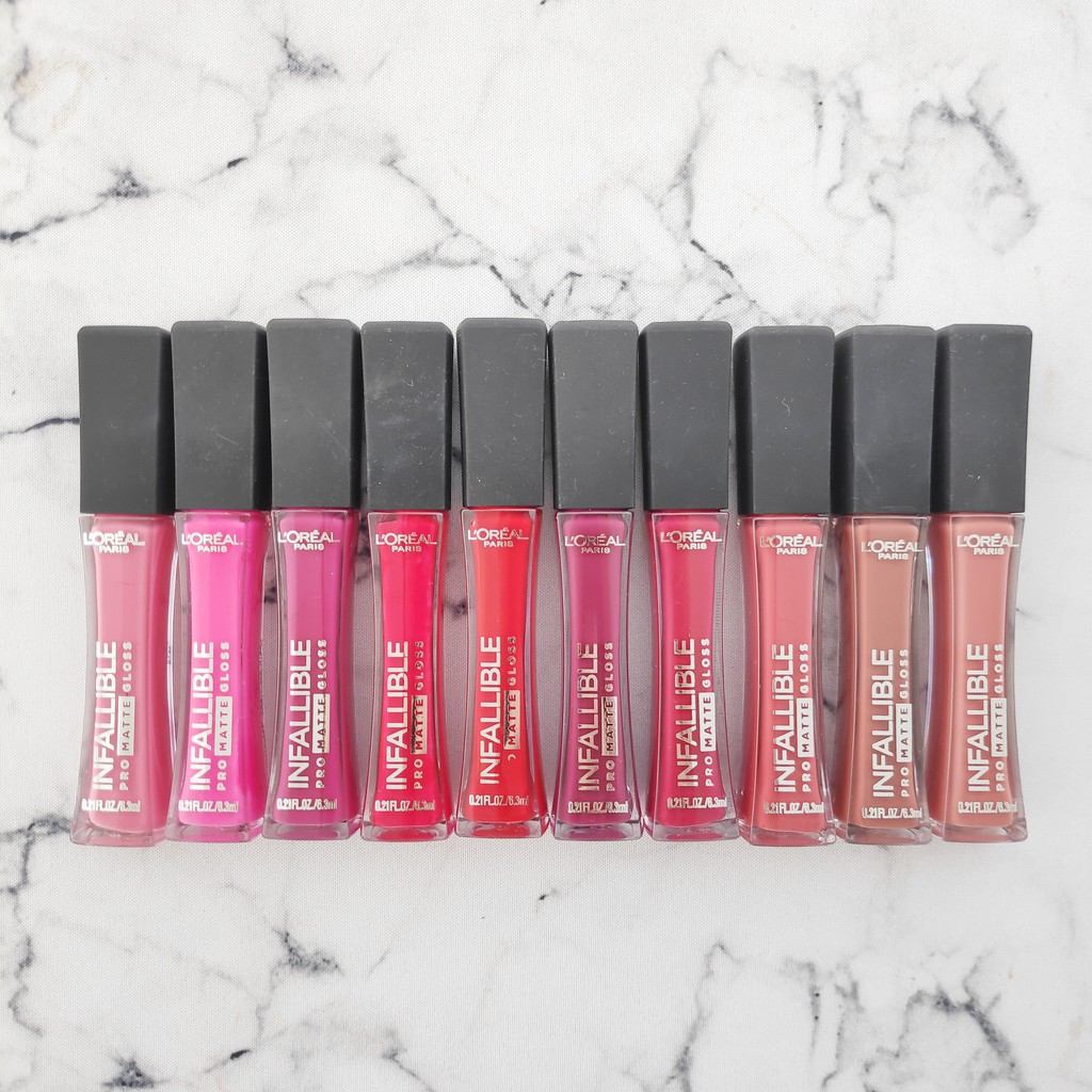 L'Oreal Paris Infallible Pro Matte Gloss