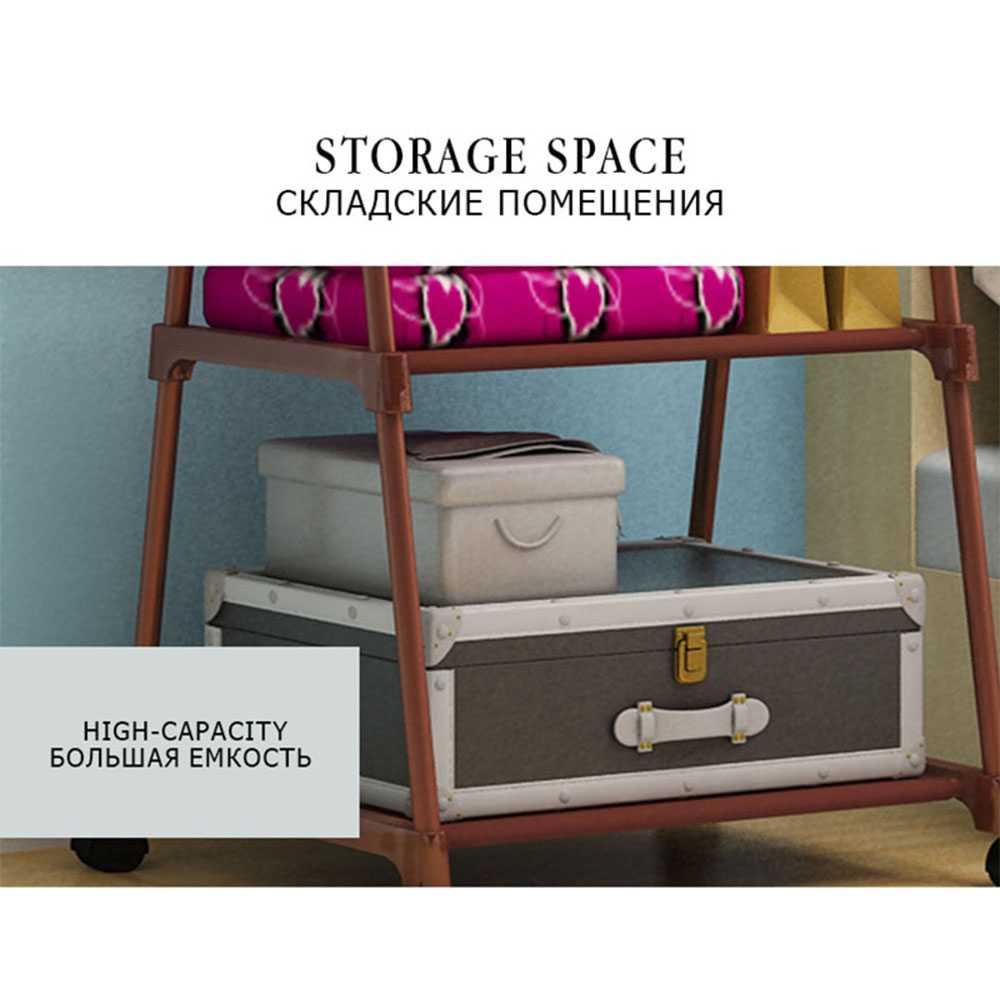 ESENLY  Rak Gantungan Baju Multifungsi 55x42x160CM