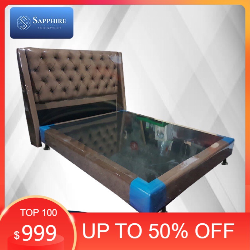 Divan mewah sandaran junhart bludru NSH FURNITURE