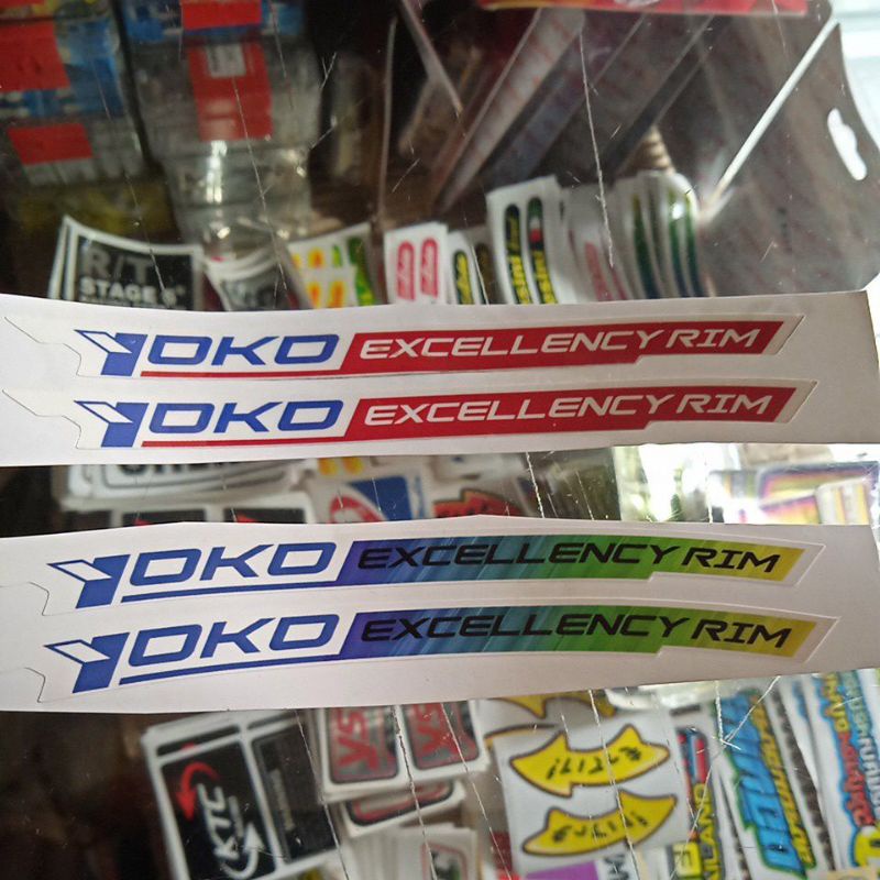 STICKER VELG YOKO