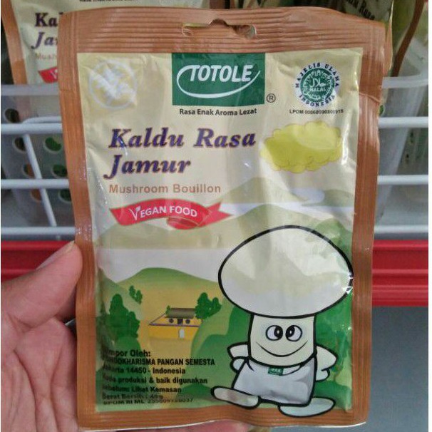 

Kaldu Jamur Totole 40 gr/Vegan Food