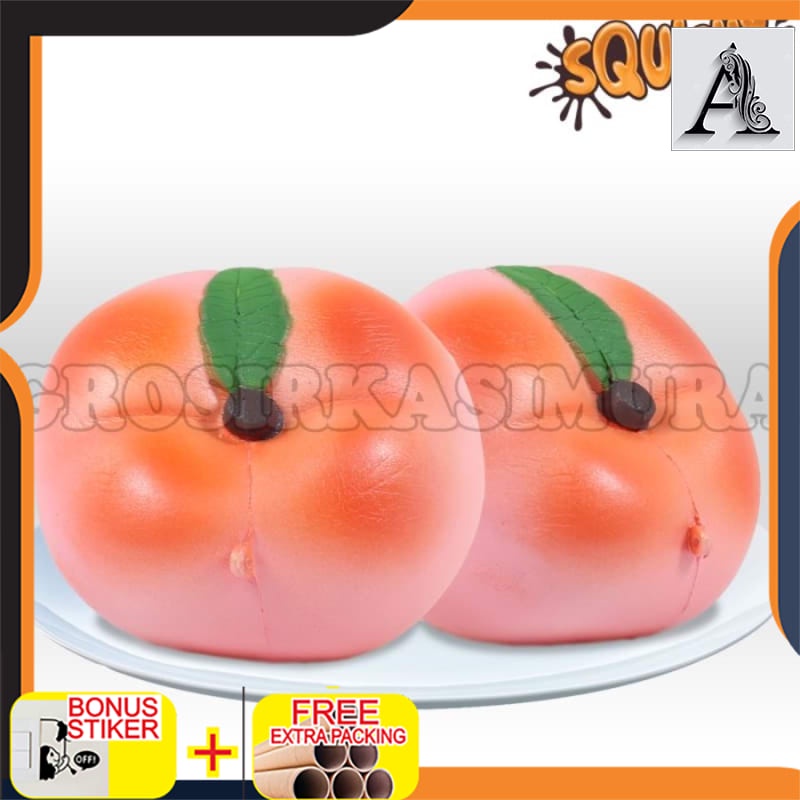

Murah Terlaris!! Squishy apple slow rising apel Jumbo + Gantungan