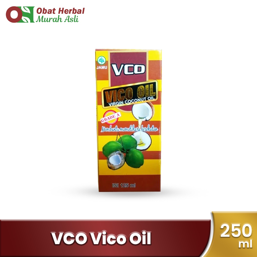 Vco Vico Oil Minyak Kelapa Virgin Coconut Oil 125ml