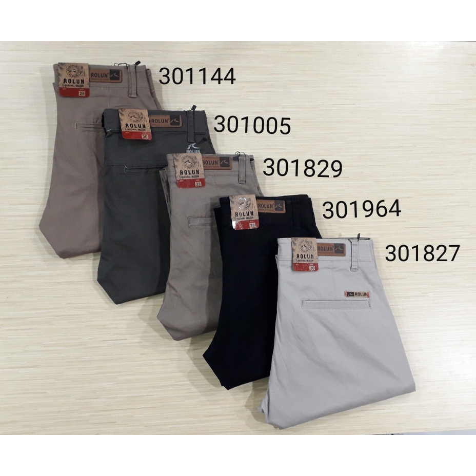 Celana Chino Rolun Panjang/centraltrenggalekfas