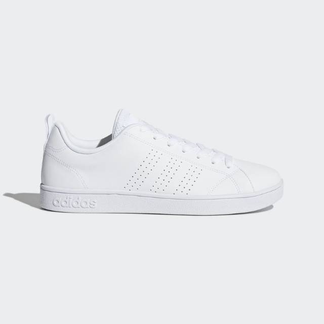 Sepatu Adidas Neo Advantage Full White Original B74685 BNIB - Sneakers Casual