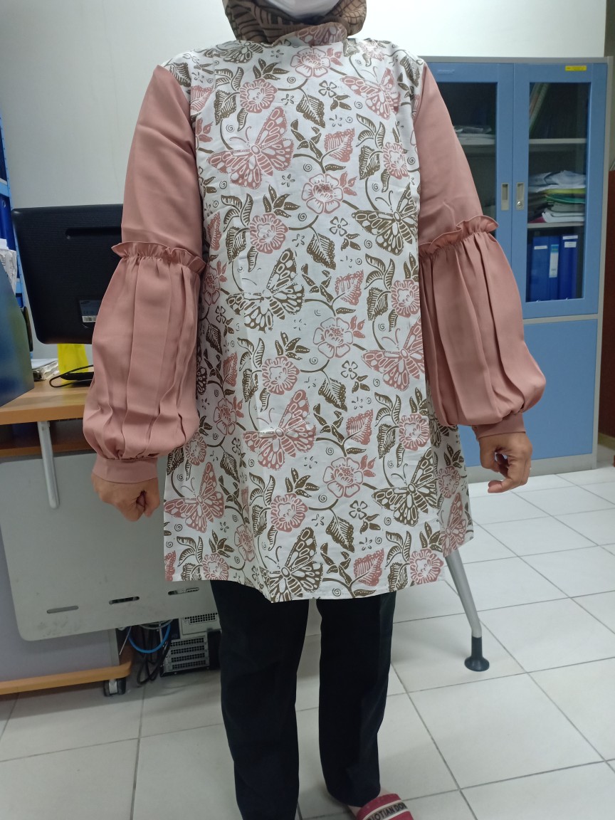 Audry Batik - Camelia Blouse 1 Batik Wanita Kekinian Balon Cantik Murah Elegant Solo Premium Kantor