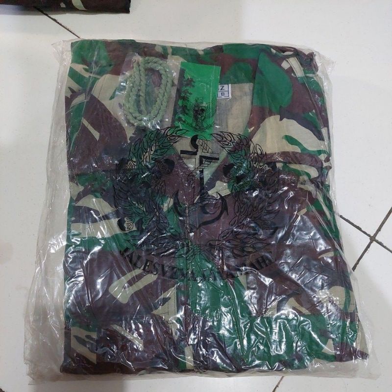 Baju PDL TNI jatah pembagian TNI AL (Loreng TNI) Sritex/PDL malvinas/PDL nyamuk