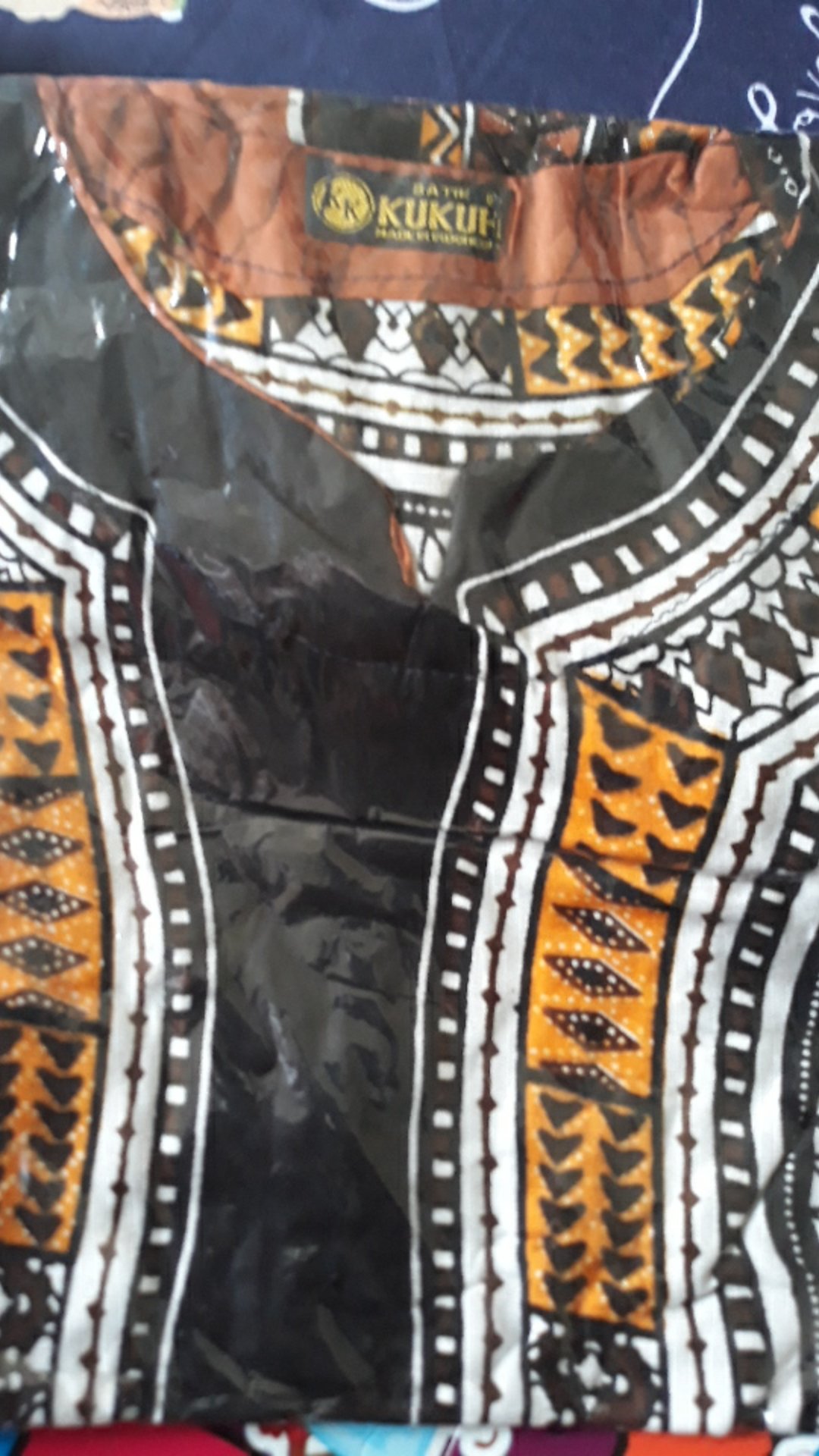 Produk Unggulan Baju Bali Motif Barong Serat Ukuran Dewasa Dasar Warna Random