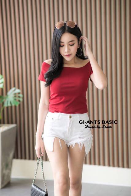 KAOS GIANTS BASIC SABRINA TANGAN PENDEK (BJGB20)