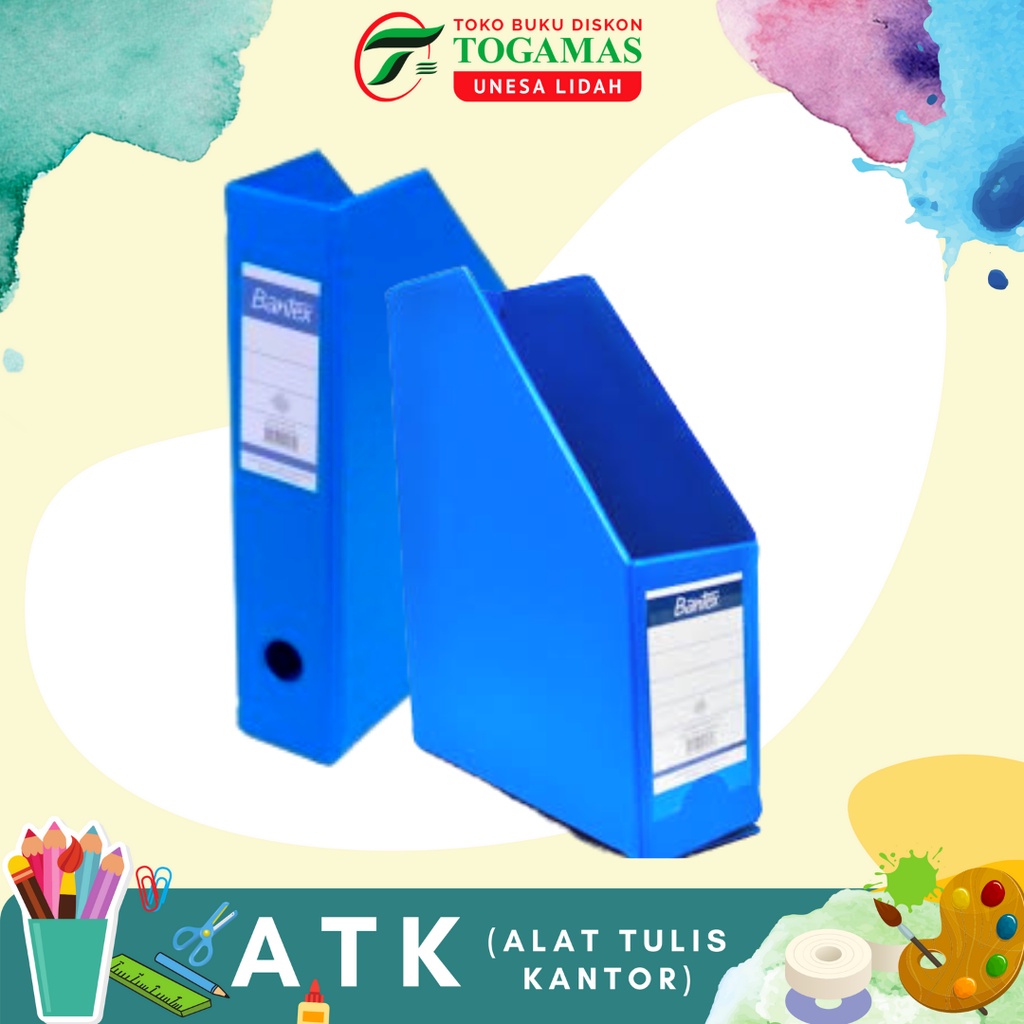 

BOX FILE JUMBO 4011BANTEX 62 FC 100MM BLUEBERRY/ READY STOCK