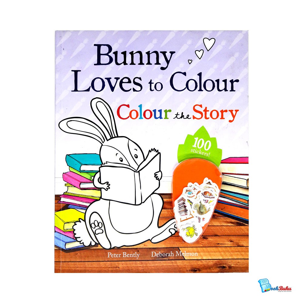 

Bunny Loves to Colour (Colour the Story)with 100 stickers