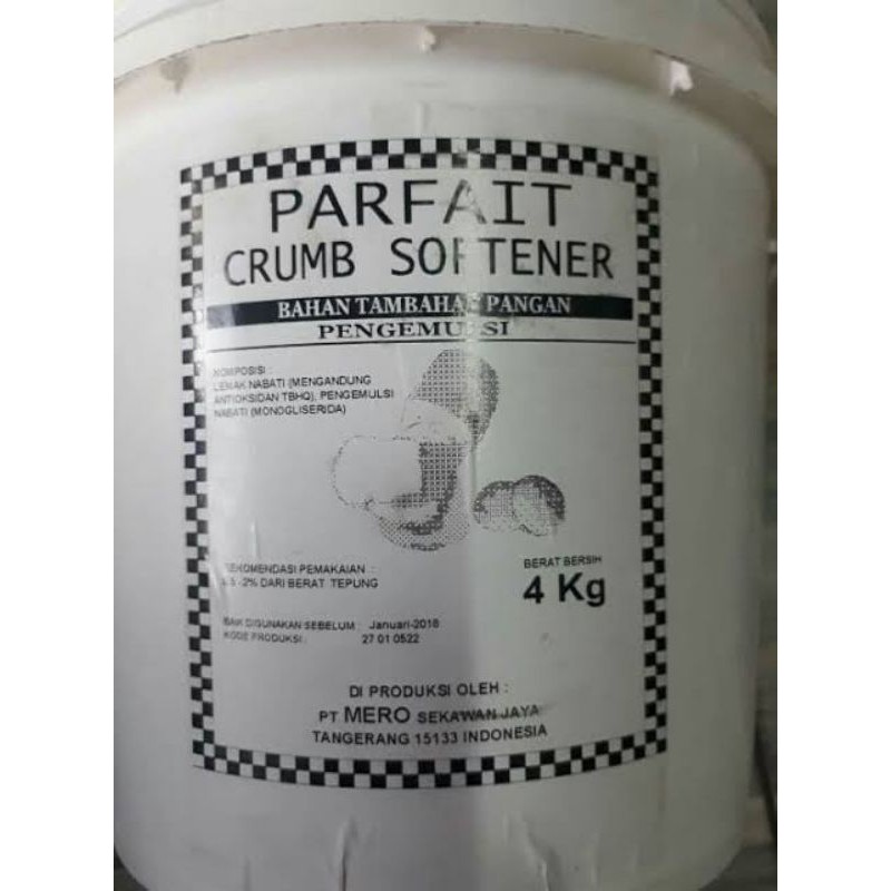

PARFAIT CRUMB SOFTENER/PELEMBUT KUE 100GR
