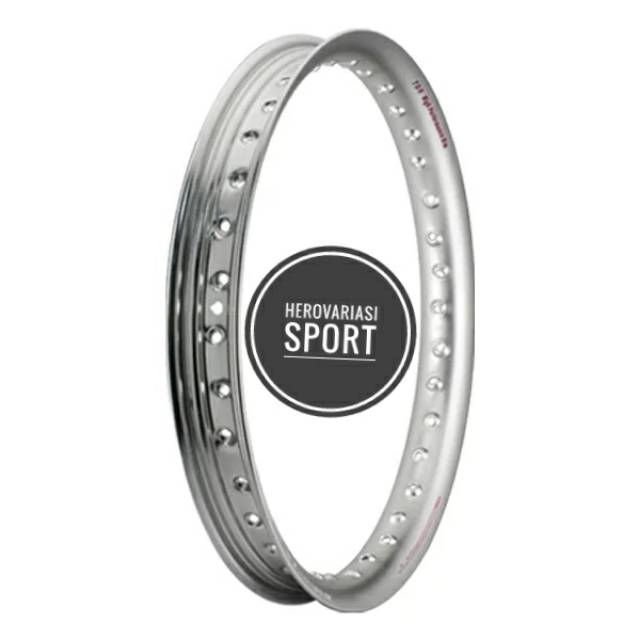 velg TDR u shape kulit jeruk 140 - 140 - 17 warna silver