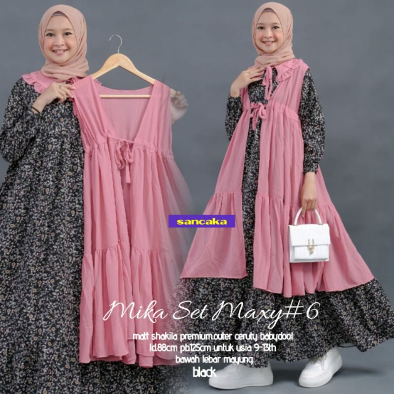 MIKA SET KIDS 4 / MIKA SET KIDS Y GAMIS TERMURAH LABEL JASMINE-7