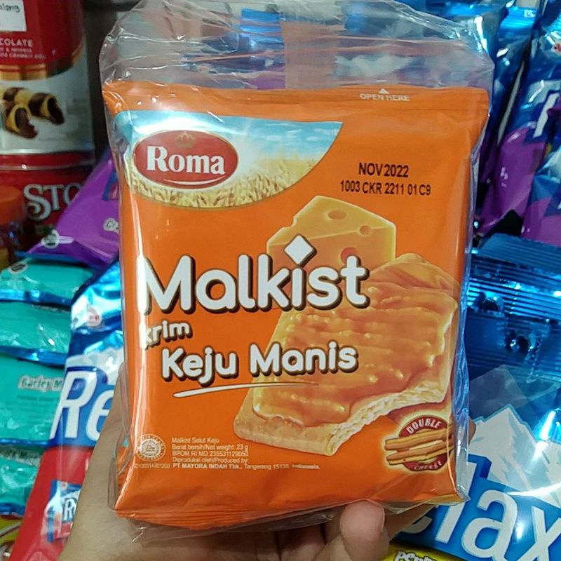 Malkis Keju Manis renceng isi 10 pcs