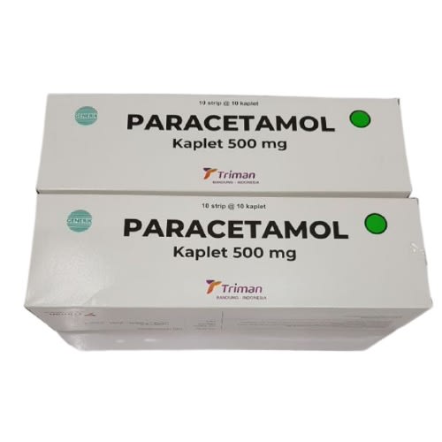 Triman Paracetamol Box isi 100