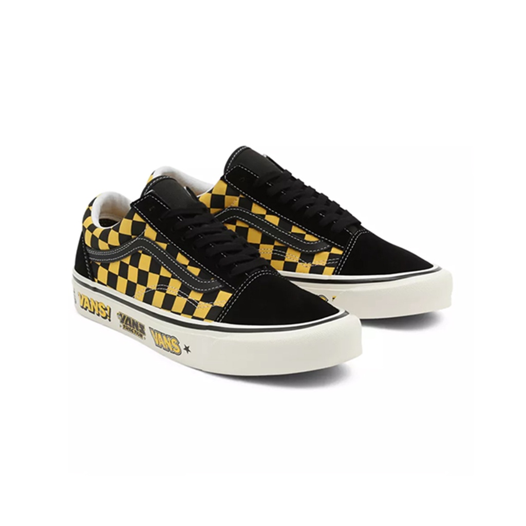 SEPATU VANS OFF THE WALL | OLD SKOOL 36 DX ANAHEIM FACTORY FREESTYLE SPECTRA YELLOW