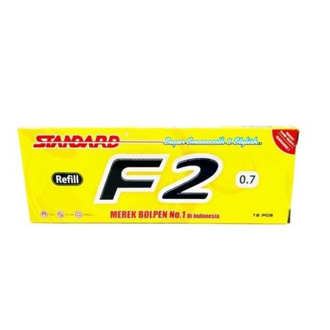 

STANDARD PEN REFILL F2 0.7 ISI 12 PCS
