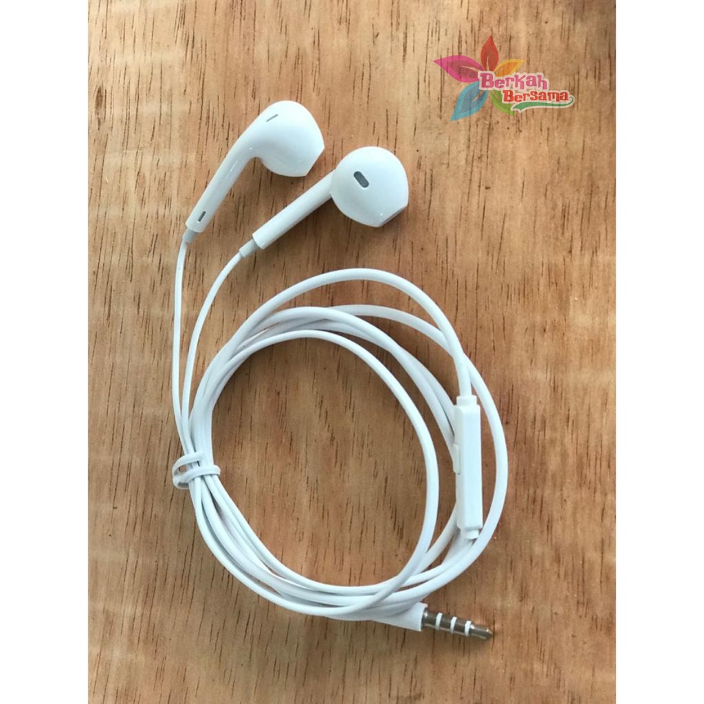 BM035 HEADSET HANDSFREE earphone DIINAMI P30 EXTRA BASS + MiC suaranya jamin mantap BB6255