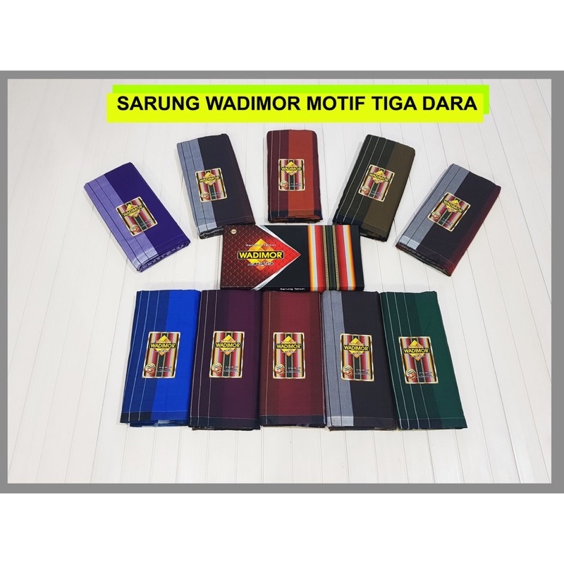 (BISA COD)SARUNG WADIMOR DIJAMIN ORIGINAL