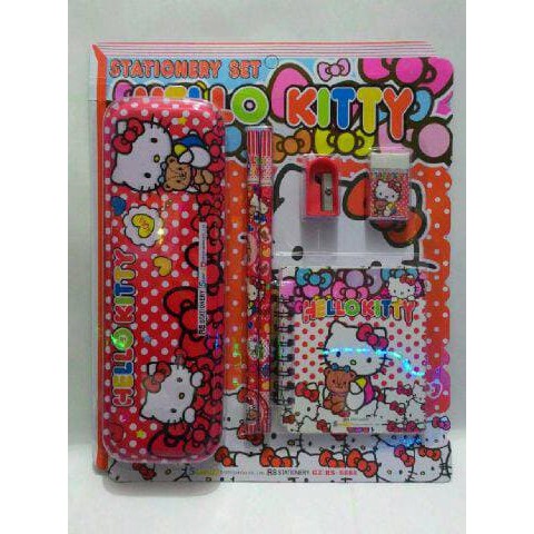 

Paket Ujian - Paket Alat Tulis - Paket Puzzle Anak Study Set / Paket Alat Tulis Hellokitty Produk