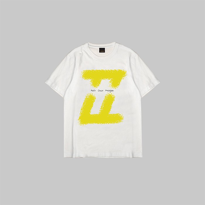 Yezzo Yellow Iconic Tee S/S White Tshirt