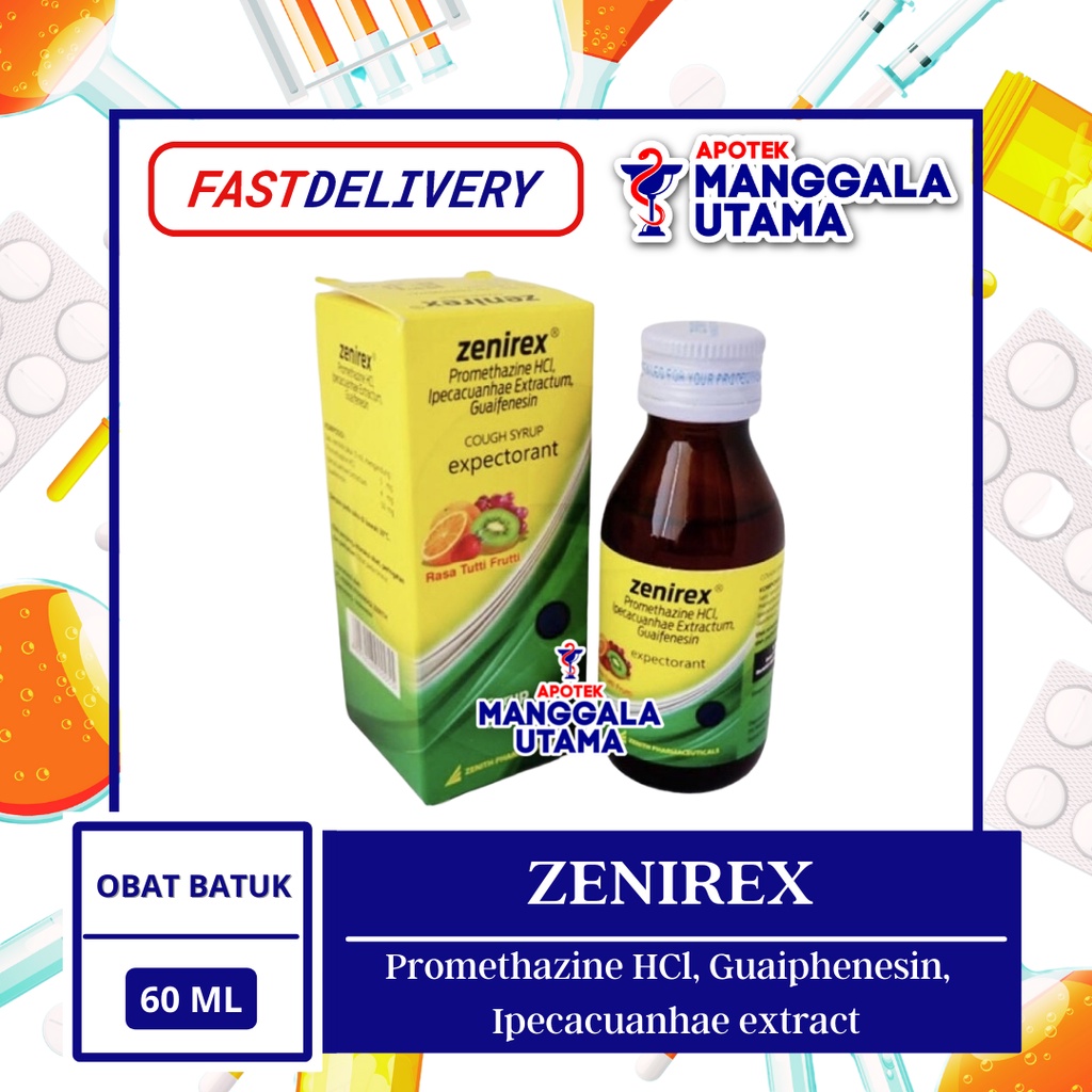 ZENIREX EXPECTORANT SIRUP OBAT BATUK ANAK