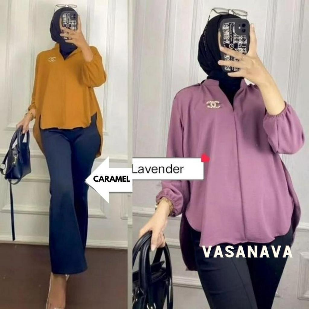 LIVIA BLOUSE LADYCRUSH | OUTER BABY CRUSH KOREAN STYLE