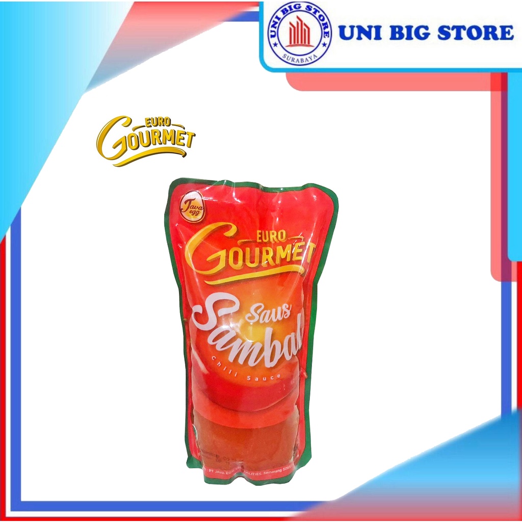 

Euro Gourmet Saus Sambal 500 g Saos Pedas Chili Sauce