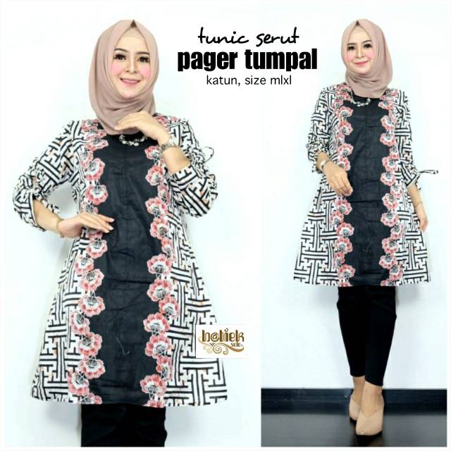 Tunik serut pager tumpal