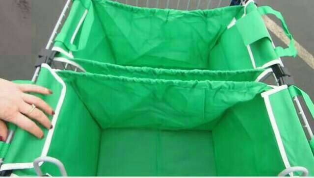 GRAB BAG Tas Kantong Belanja Serbaguna Praktis MURAH Go Green