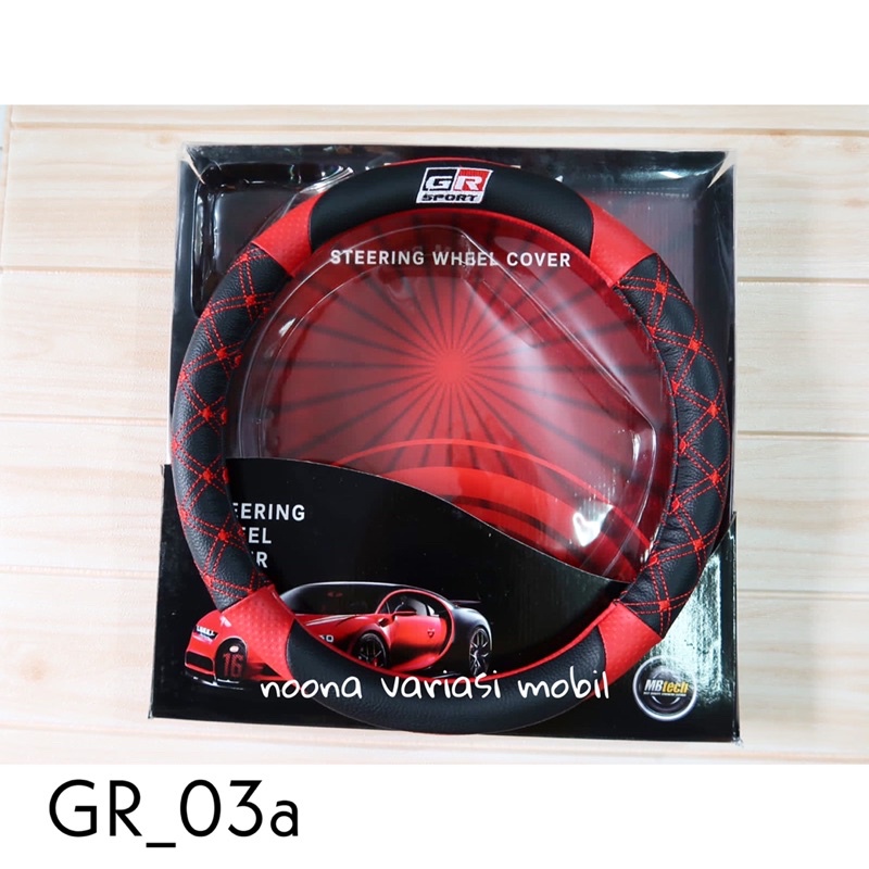 Tahan Lama Gr Sport Edition 03 Cover Sarung Stir Mobil Agya Raize New Rush New Fortuner Gr