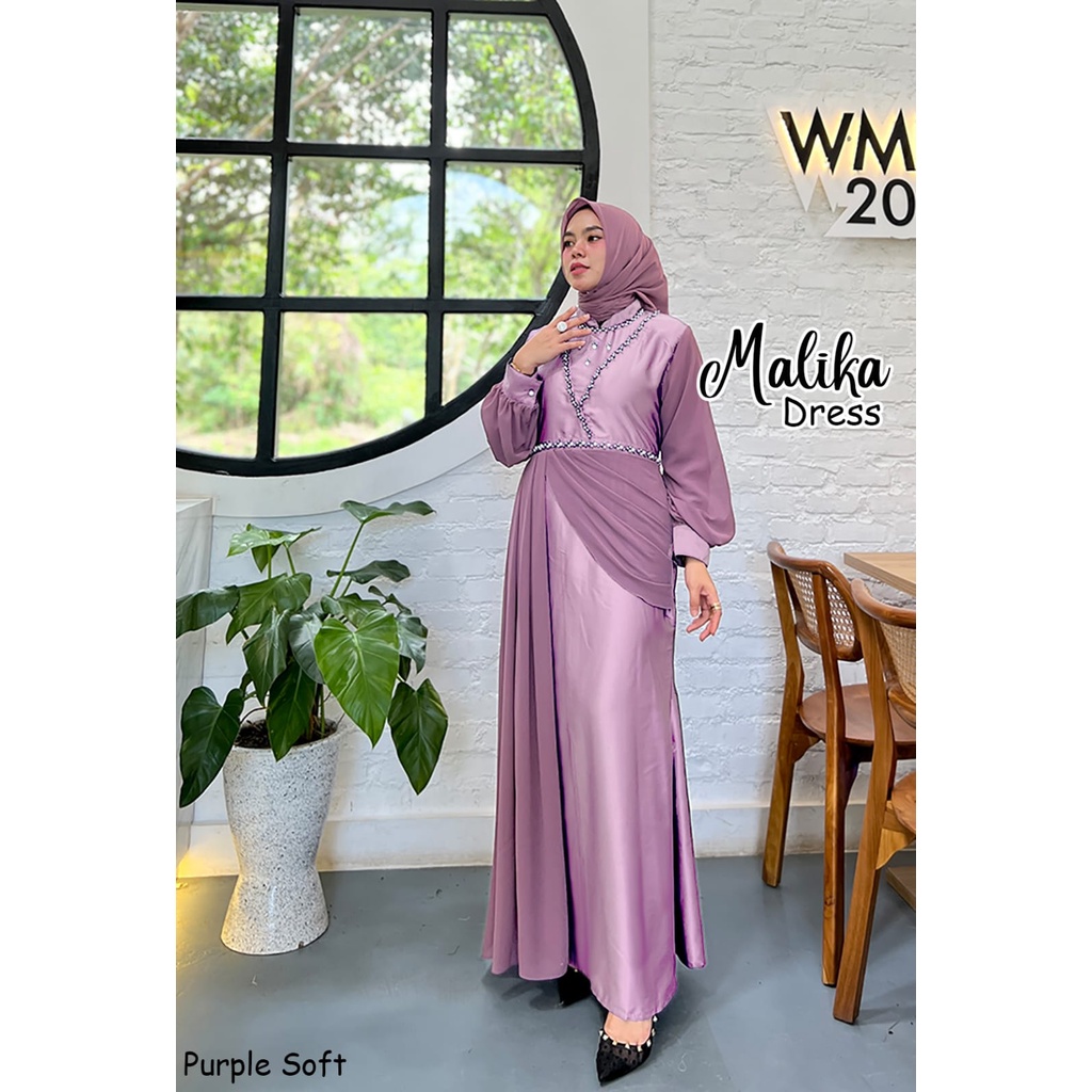 GAMIS PESTA MALIKA BUSANA MUSLIMAH NIKAHAN