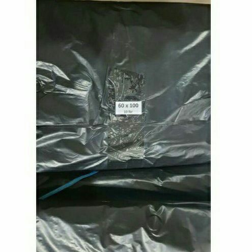

Gardenglories Kantong Plastik Sampah 60X100 Cm Isi 10 Lembar Trashbag Hitam 60 X 100