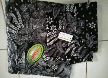 Promo Batik Couple Keluarga Sarimbit Sania Ruffle Batik Ori Ndoro Jowi Motif Manggar Abu