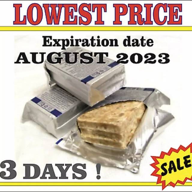 Ration Camping MRE Food Alternatif Survival Ransum POLRI Enerkit Imukal Enertab Viteral Minsus