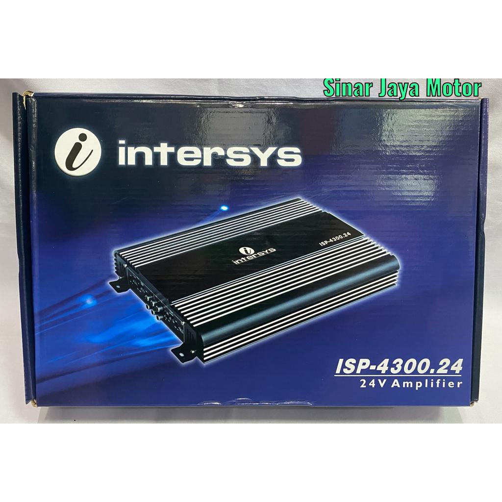 Intersys power amplifier mobil 4 Channel intersys ISP-4300.24