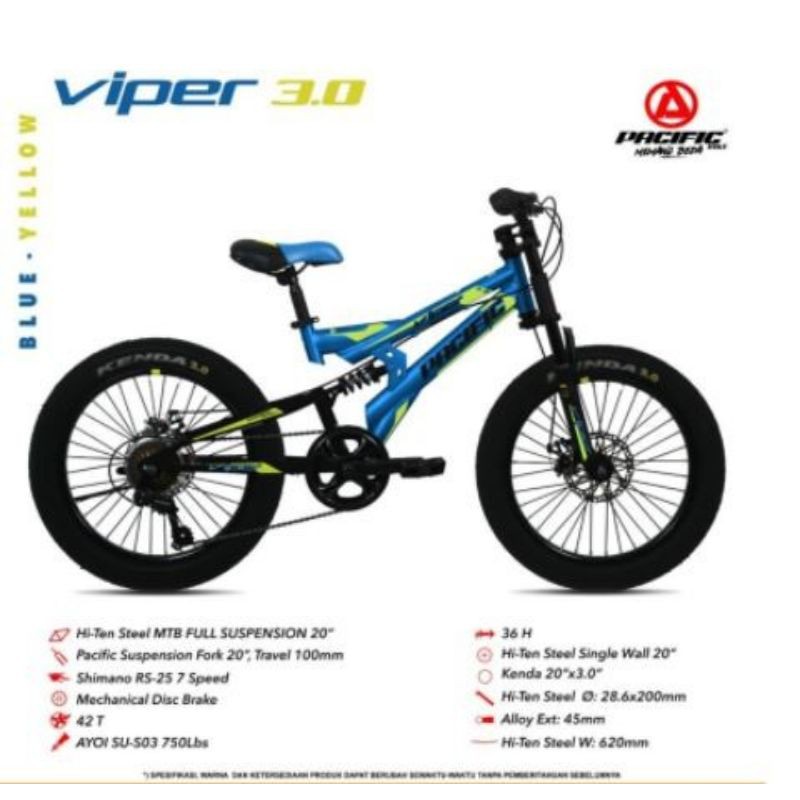MTB 20 PACIFIC VIPER 3.0