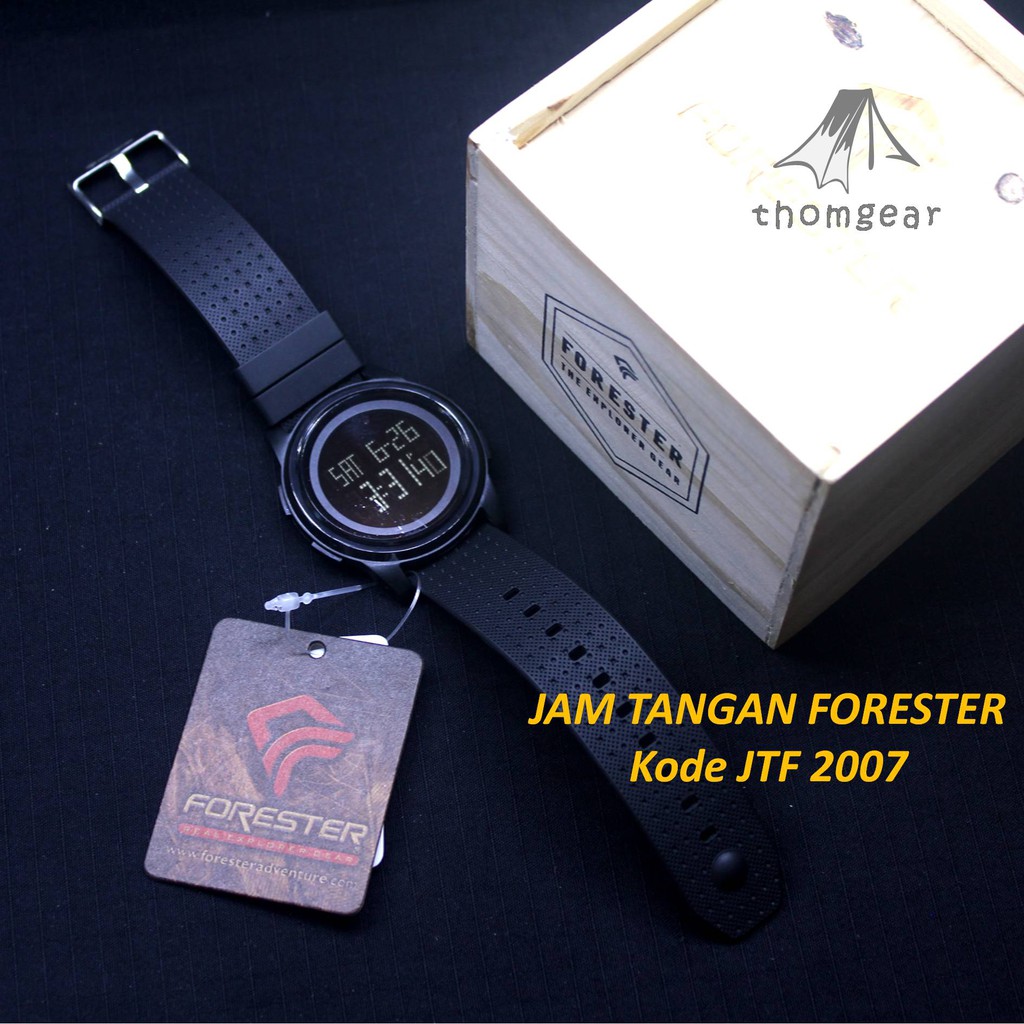 Forester Jtf 2007 Jam Tangan Pria Origial Forester Digital Adventure Sport Outdoor Waterproof Water Resistant Anti Air Pria Cowok Original Ori Terbaru 2022 Free Rubber Strap Cadangan Batre Box Kayu Thomgear Bangakalan Palangkaraya Pare Pare Kebomas