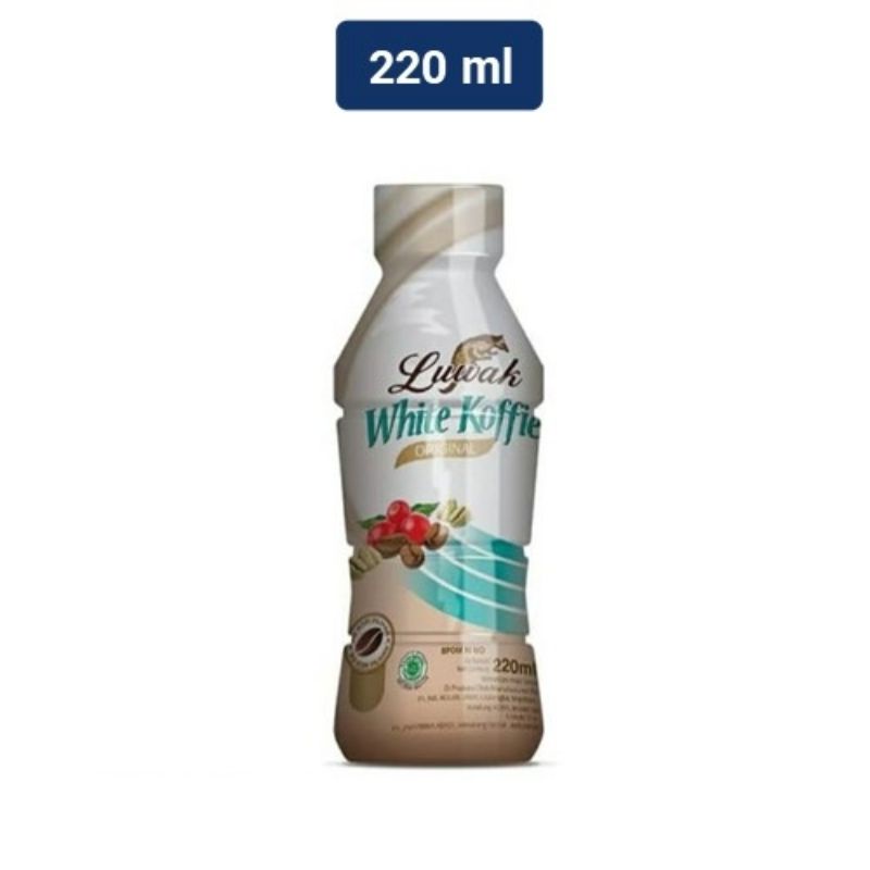 

Luwak White Koffie Coffee 220ml