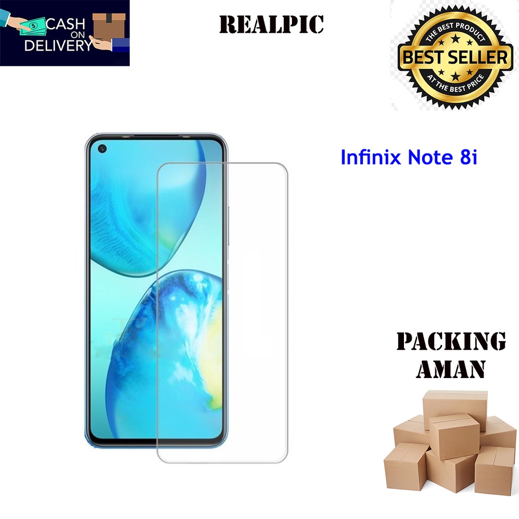 Tempered Glass Infinix Note 8i Screen Protector Anti Gores