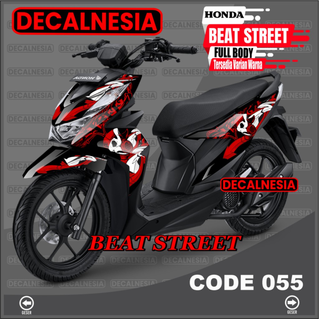 Jual Honda Stiker Beat Street New 2020 2021 Full Body Decal Motor